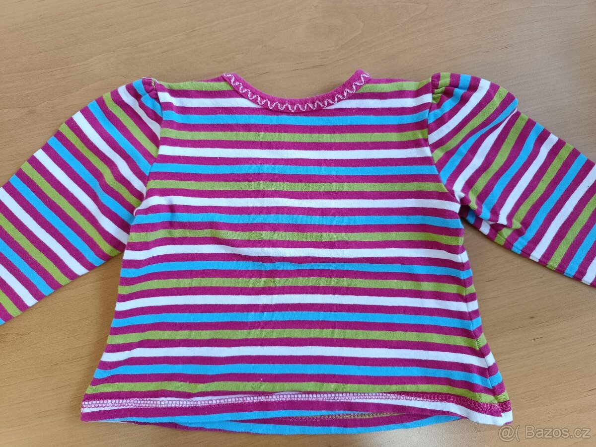 Tričko s dlouhým rukávem, 1,5-3 roky, vel. 86 - 2