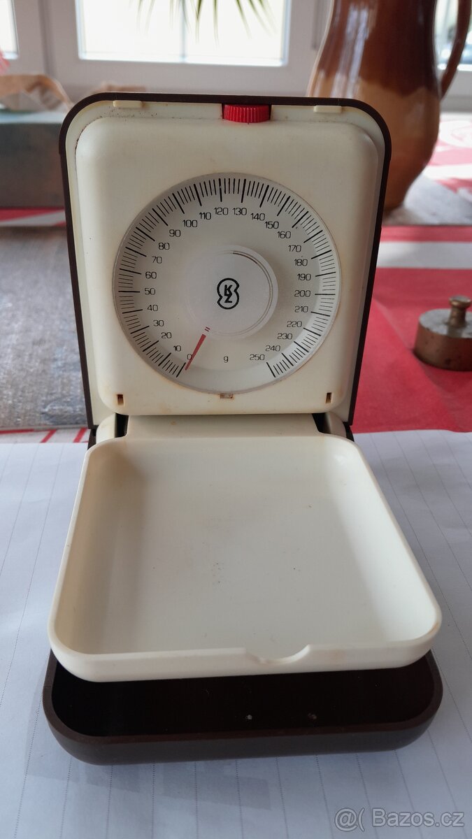Retro mini váha (Kovozávody Semily) - 2