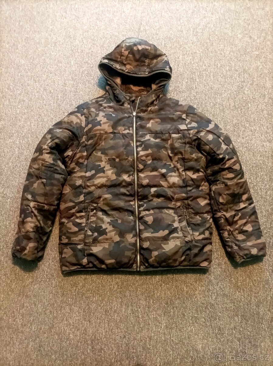 Zimní bunda maskáčová - 2