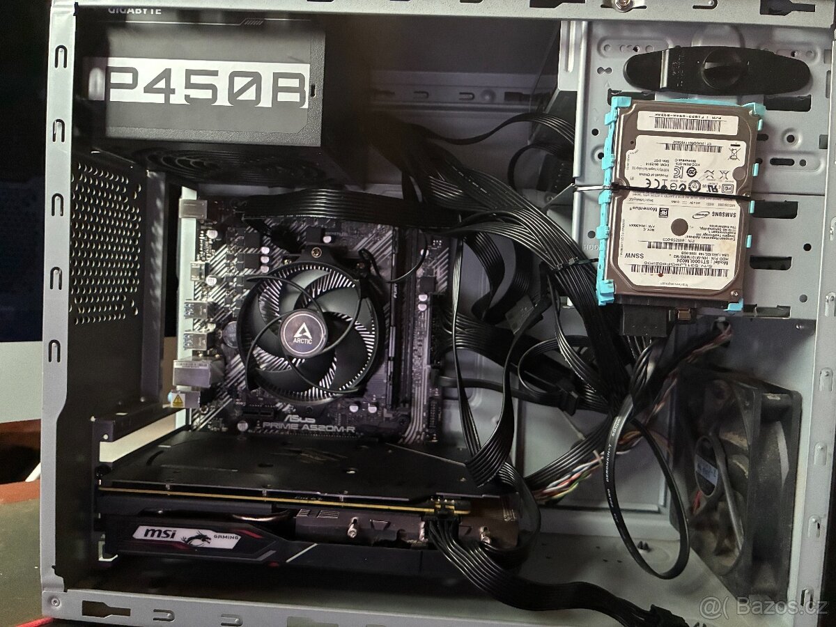 BudgetGaming PC – Ryzen 7 3700X, RX 5500, nové komponenty - 2