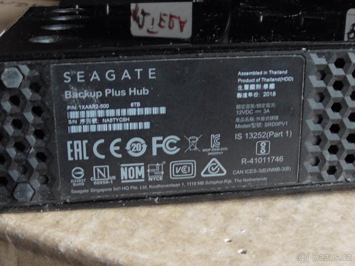 Externi Seagate Backup+ Hub BK Mix 4 kusu(8,10,12) - 2