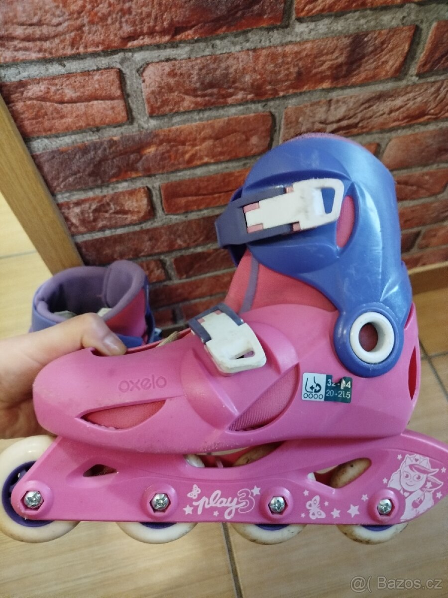 Kolečkové brusle dívčí - 2