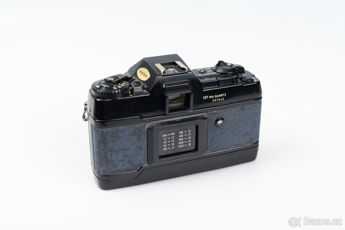 Contax 137 MA Quartz + Zeiss Planar 50/1.7 - 2