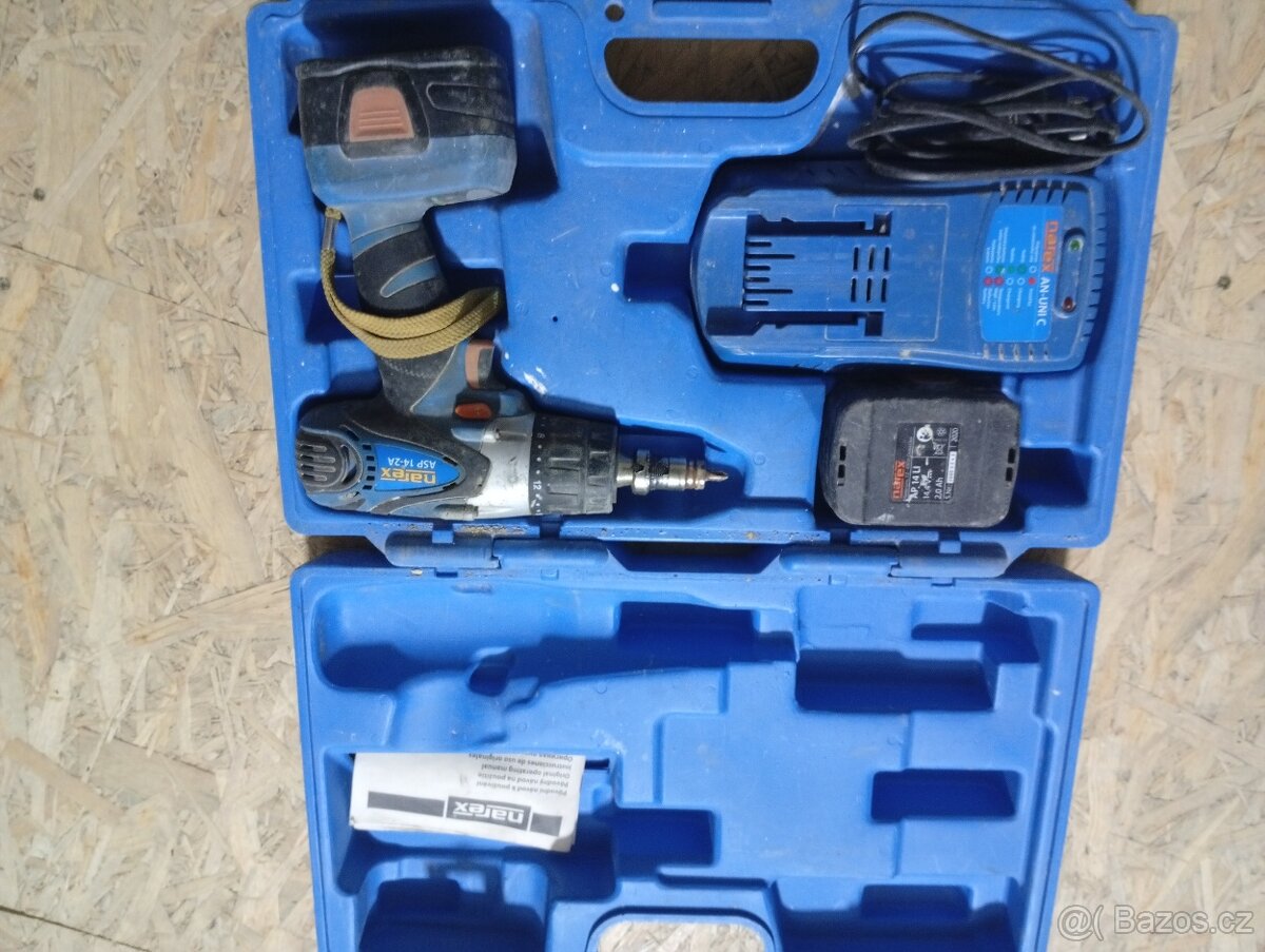 Aku vrtačka NAREX, vrtací kladivo hecht - 2