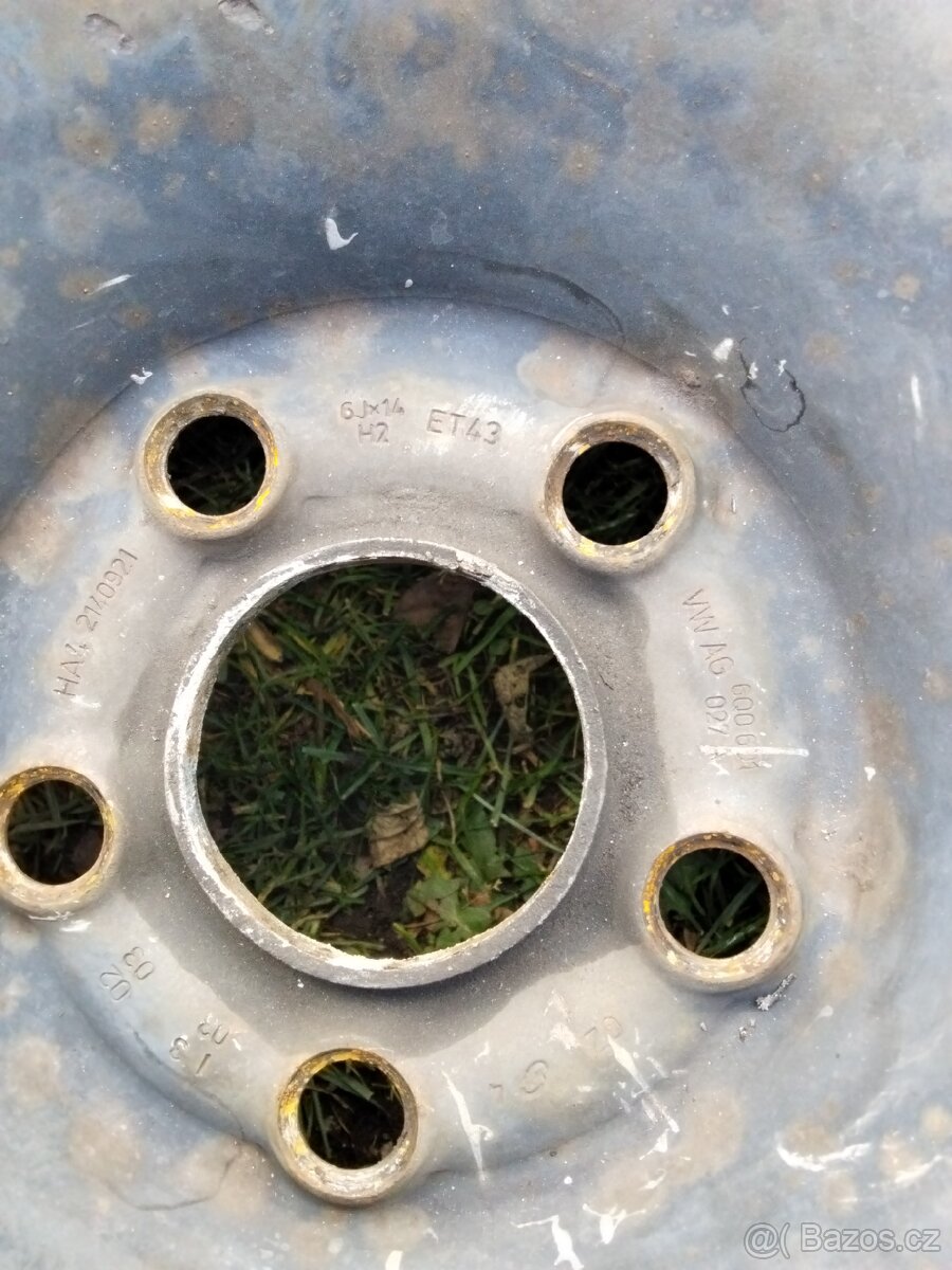 Plechové disky R14 fabia 1 - 2