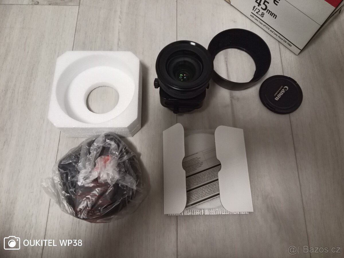 Objektiv Canon tiltshift 45mm/2,8 - 2