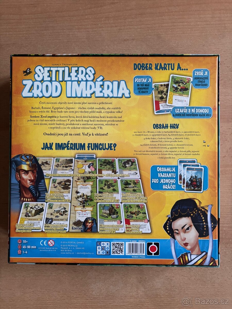Settlers Zrod Impéria - kompletní + insert - 2