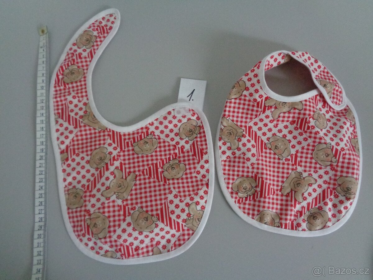 Dětské bryndáčky (nové) - 2