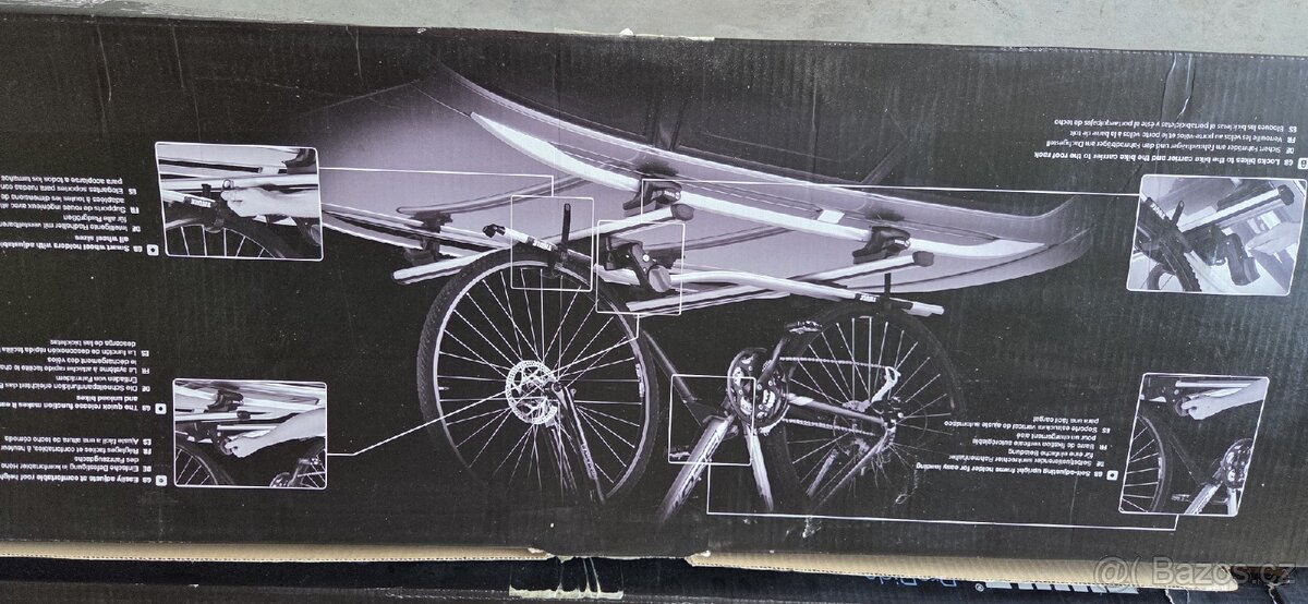 Střešní nosič kol thule - 2