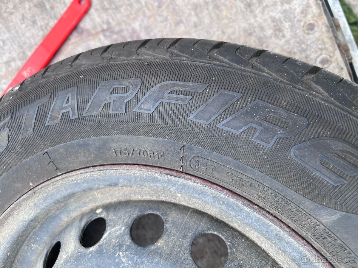 pneu STARFIRE 175/70 R14 84T NA OCEL. DISKU , rozteč 100 - 2