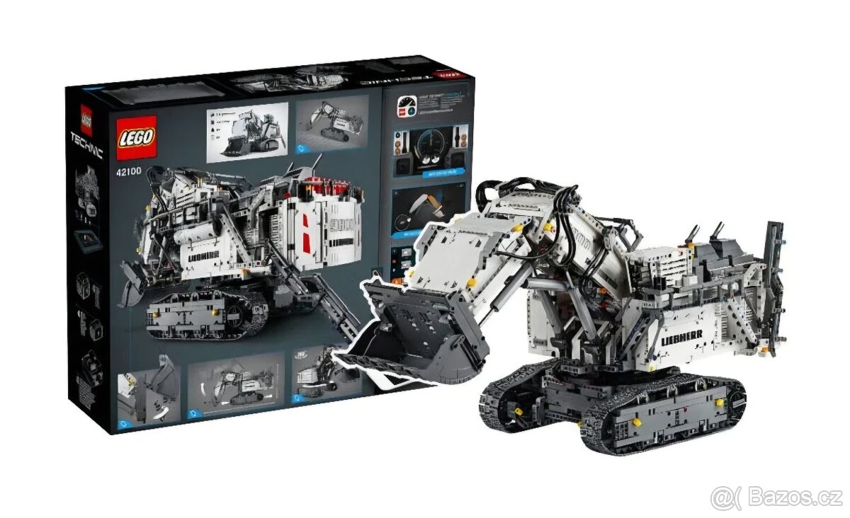Lego Technic 42100 Liebher R9800 - 2
