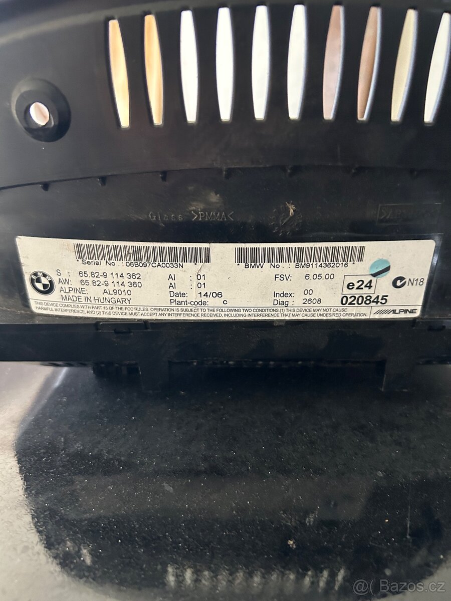 BMW E90 E91 – displej navigace Professional 8,8” CCC - 2