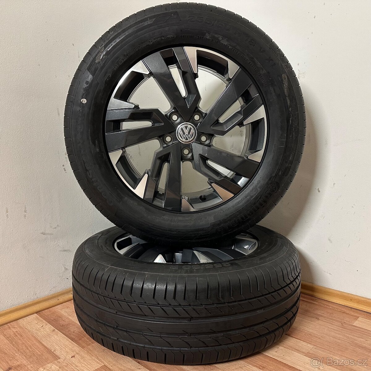 NOVÁ VW AMAROK 5x120 R18 ET45+LETNÍ 255/60R18 7,5mm