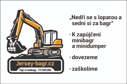 Půjčení minibagr a minidupr - 2