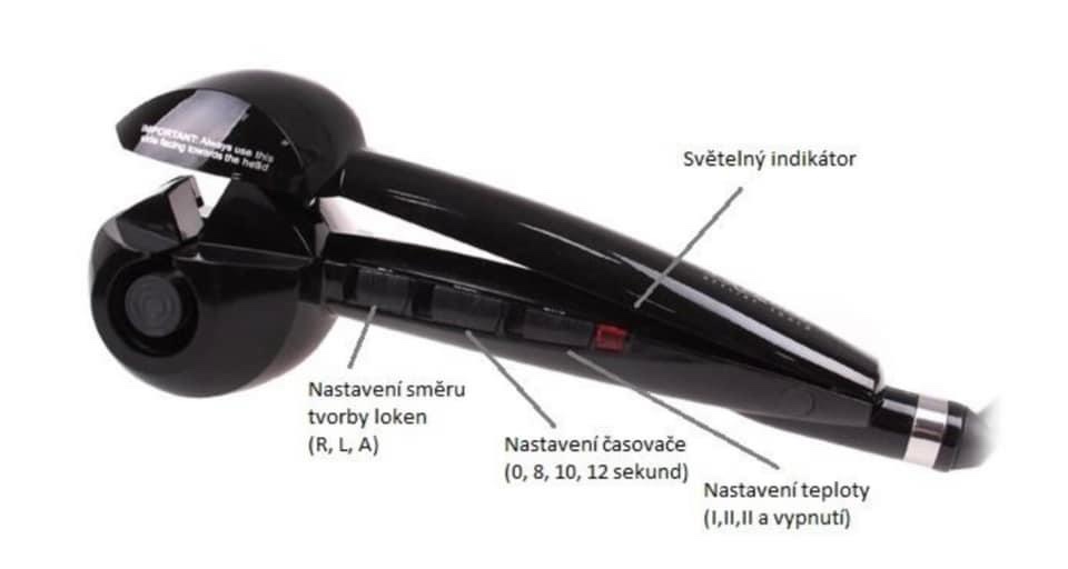 Samonavíjecí kulma - 2