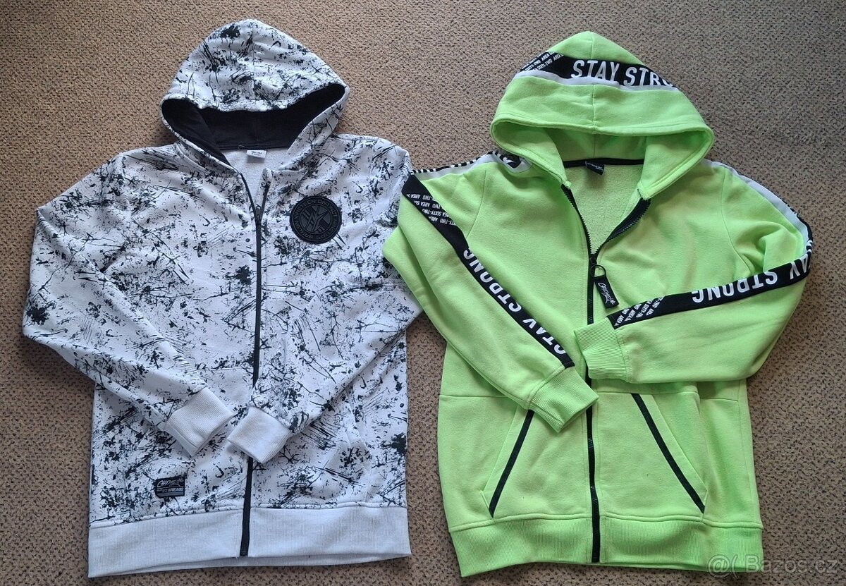 Chlapecká mikina 158/164/170, tepláky teplé - 2