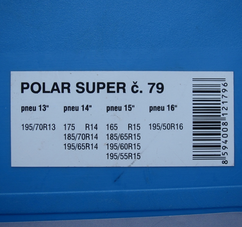 Sněhové řetězy Polar Super č. 79 - 13" 14" 15" 16" - 2