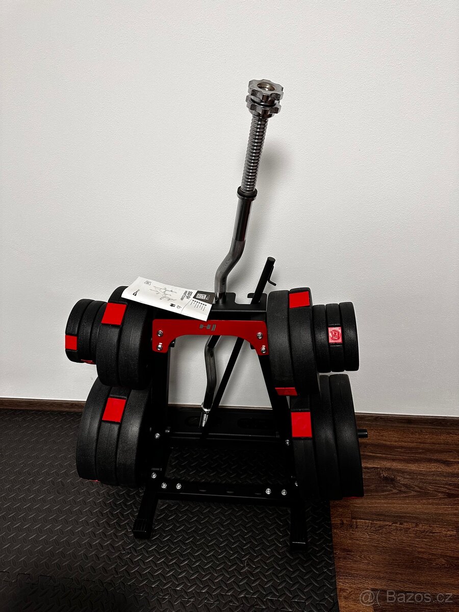 Posilovací stroj sada 135kg - 2