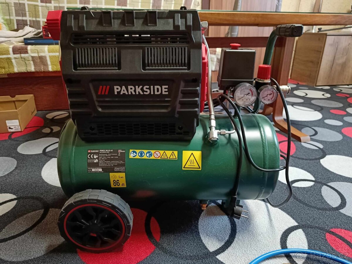 Vzduchový kompresor Parkside - 2