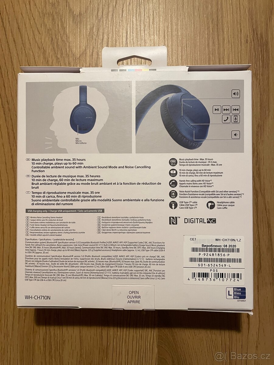 Sluchátka Sony WH-CH710N - 2