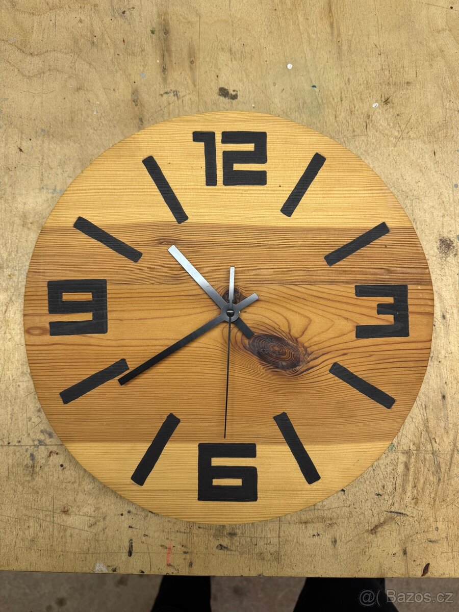 Dřevěné hodiny - 2