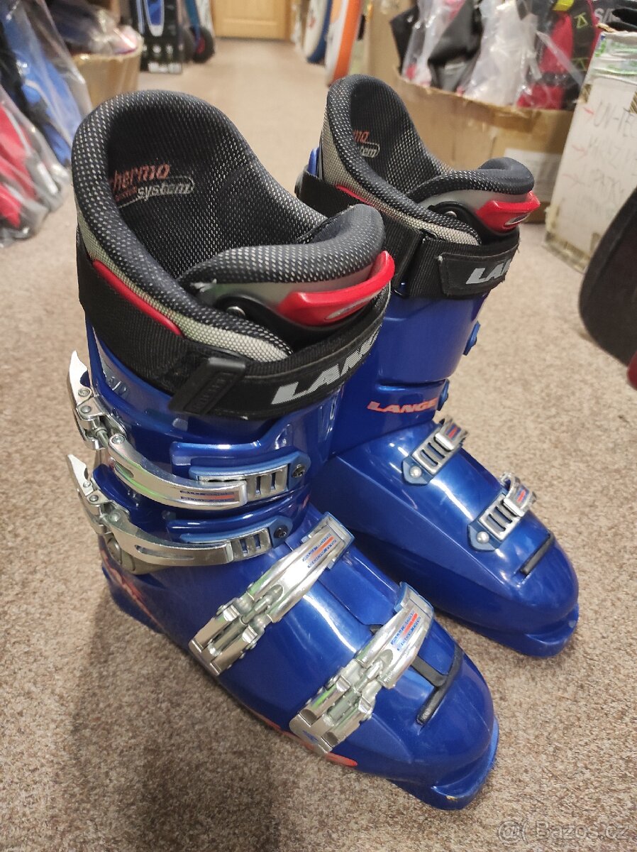 Lyžařské boty, lyžáky LANGE Race, vel.9, stélka 26,5 cm - 2