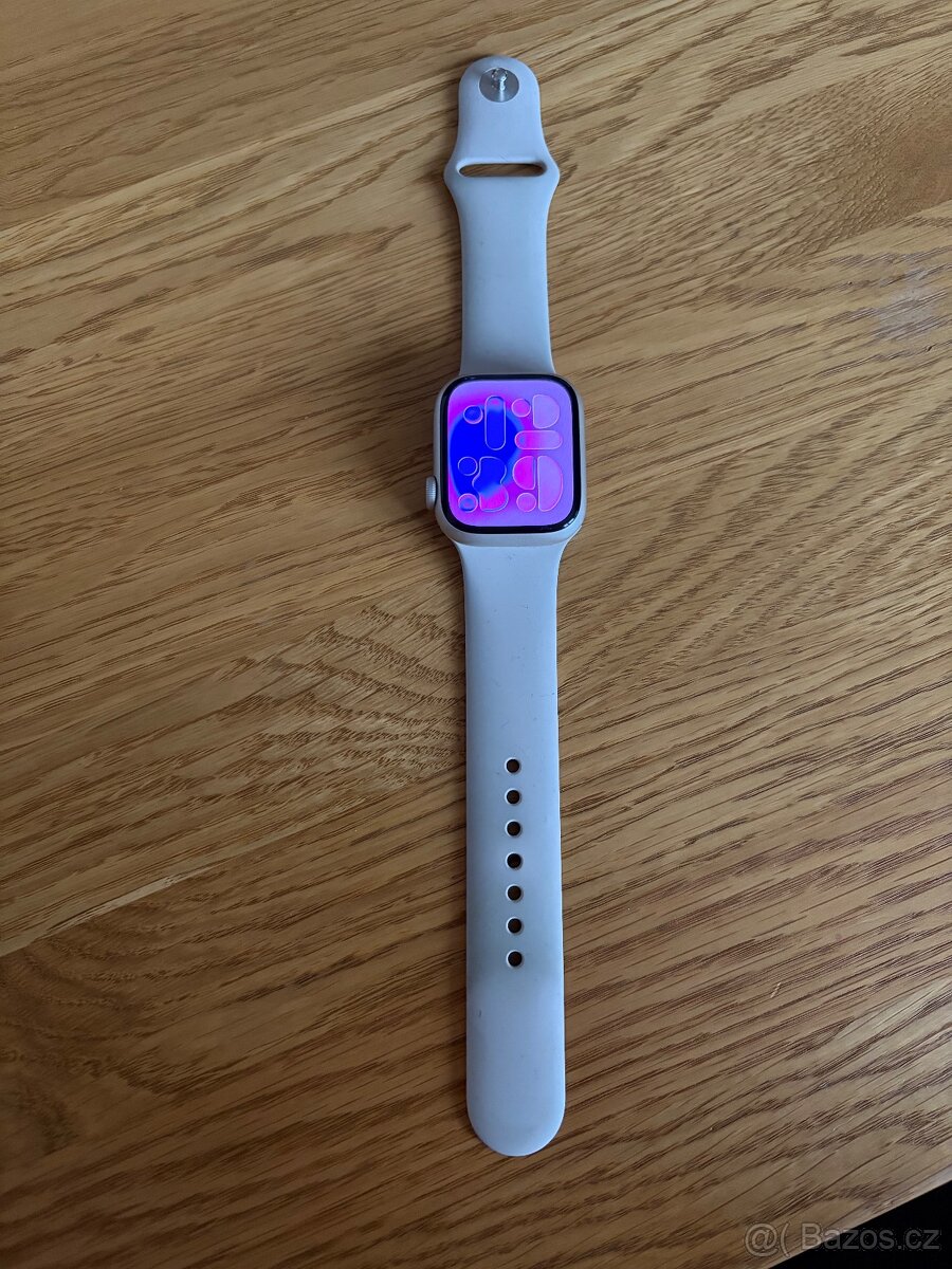 Apple Watch 8 41mm Starlight + 2 řemínky - 2