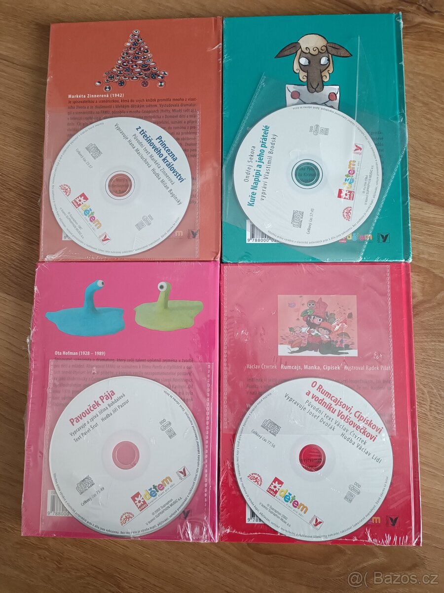 Dětské knihy s dvd - 2