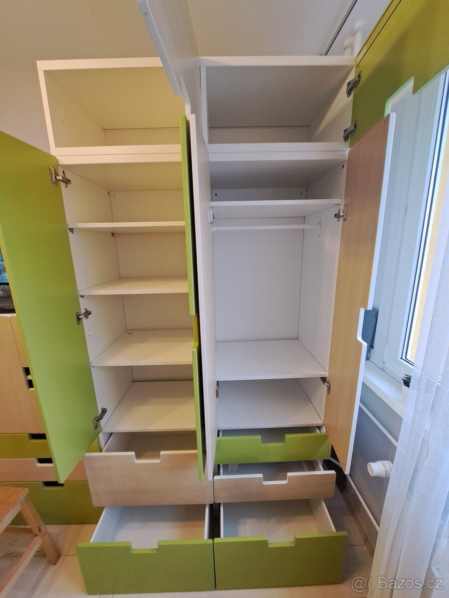 Dětský nábytek Ikea Stuva - sestava 8ks - 2