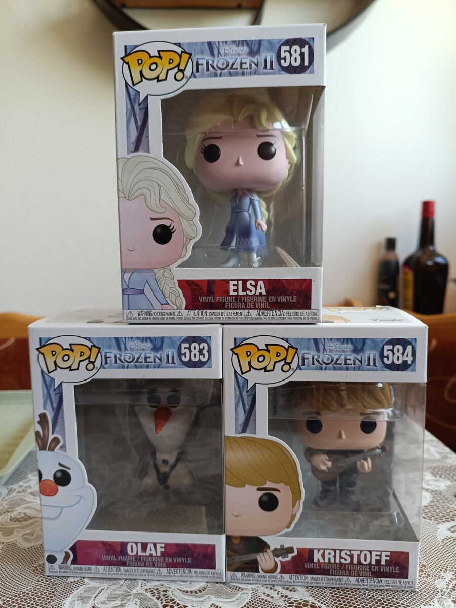 Frozen II figirky - 2