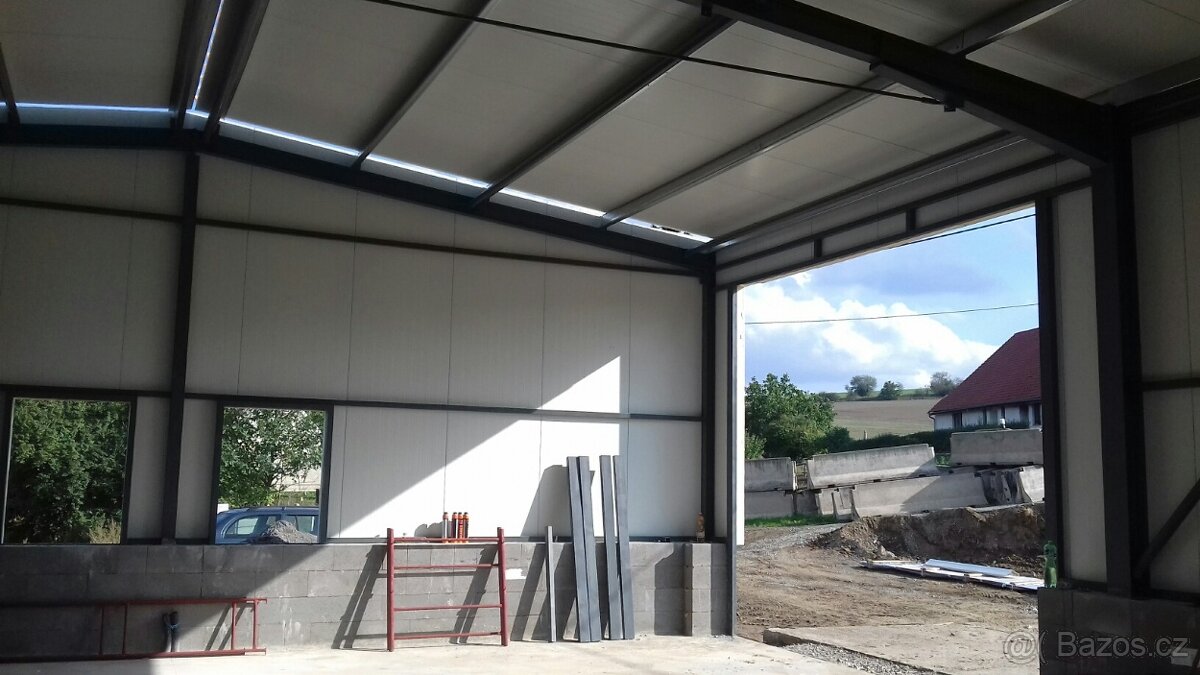 Prodej ocel. konstrukce12x24/5,5m - 2