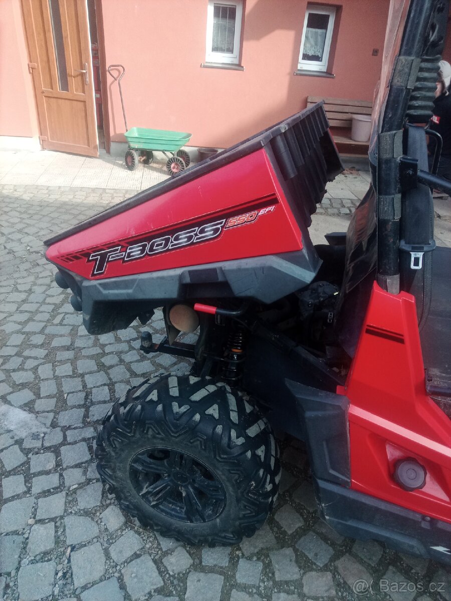 Prodám utv čtyřkolku linhai 550 t boss