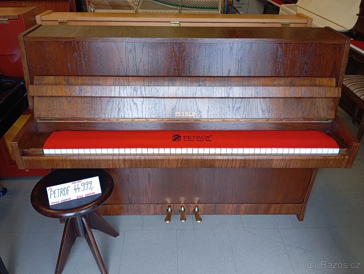 Prodáno/Petrof mod.105-Dovoz po ČR zdarma 24/7 - 2