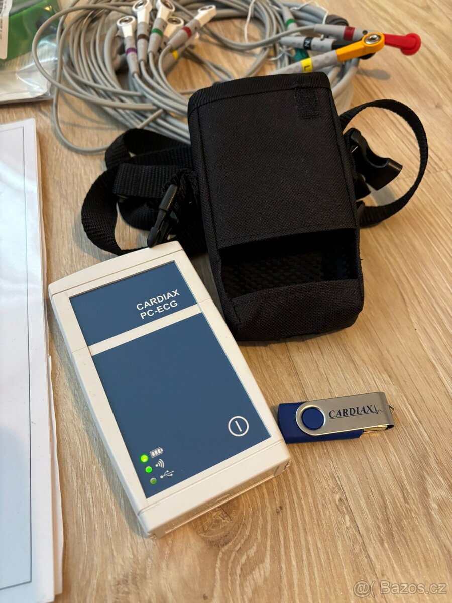 EKG CARDIAX WiFi/USB + komplet príslušenstvo - 2