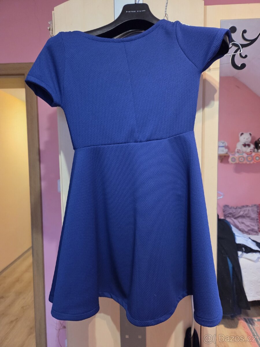 Modré šaty - 2