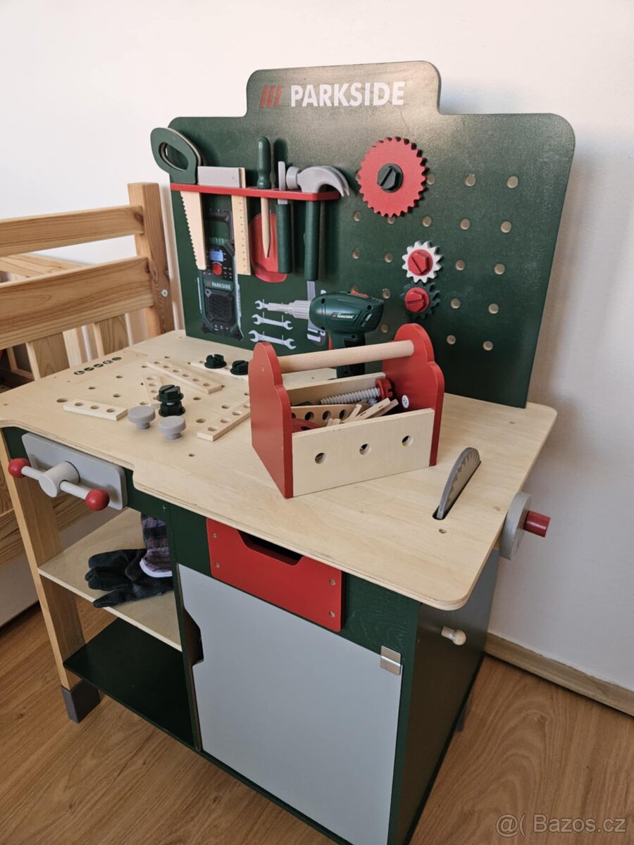 Dětská pracovní dílna PARKSIDE – skvělý stav - 2