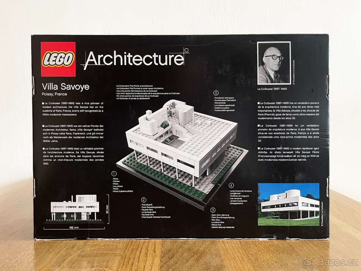 nové Lego Architecture 21014 Villa Savoye - 2