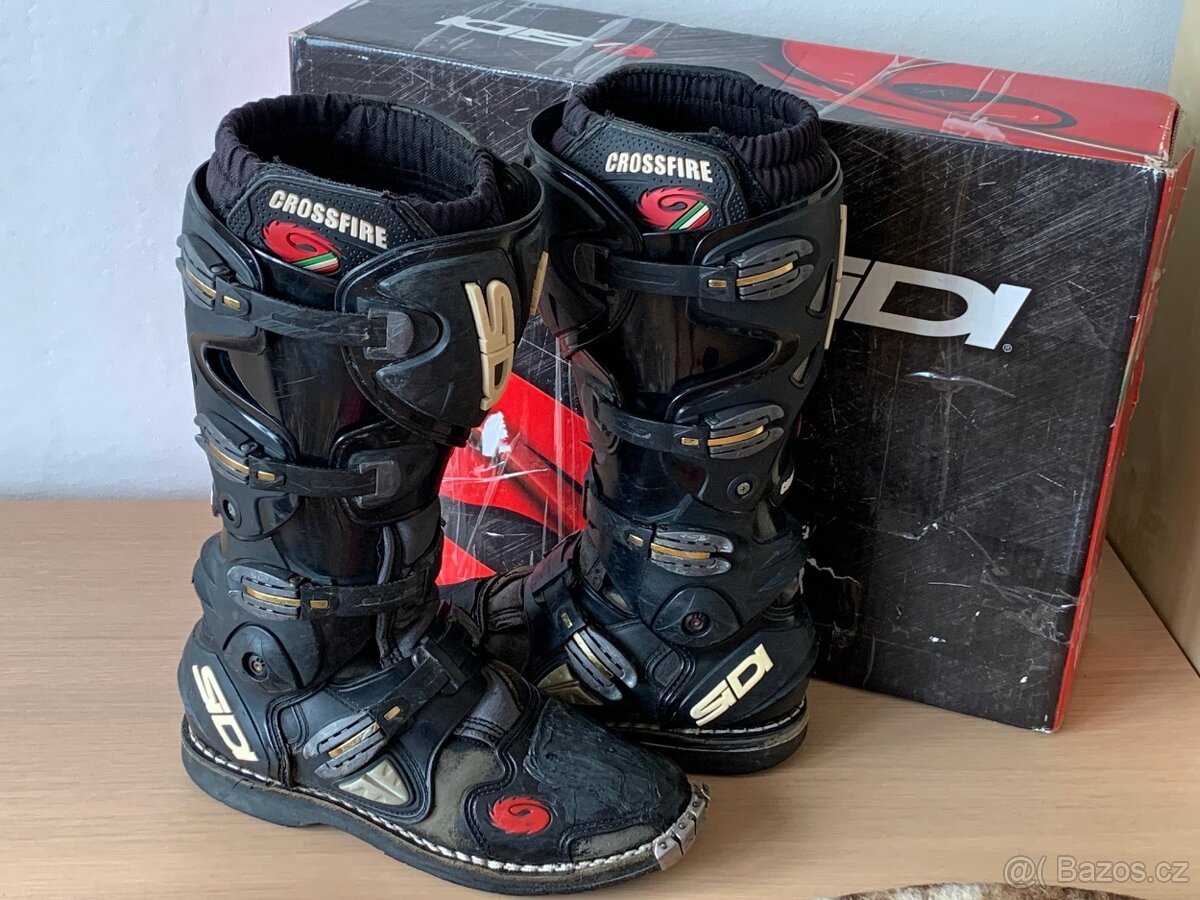 Enduro Motocross boty Sidi Crossfire vel. 42-43 - 2