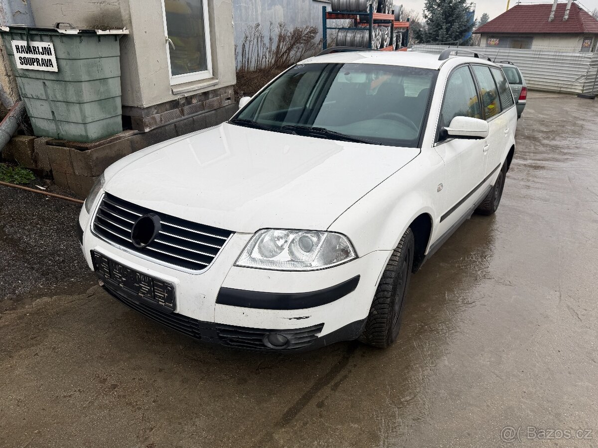Náhradní díly - Volkswagen Passat 1.9 TDI 74kW r.v. 2001 - 2