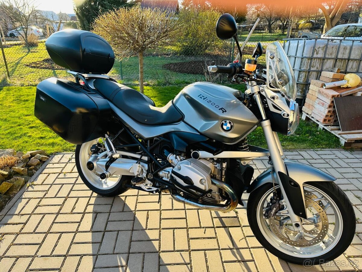 BMW R1200R (2008), 84300 km, 110000 Kč. - 2