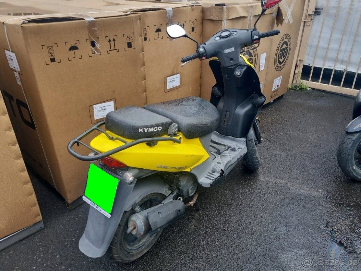 Kymco CK 50QT 2008 rok najeto 13tis/km -havarovaný - 2