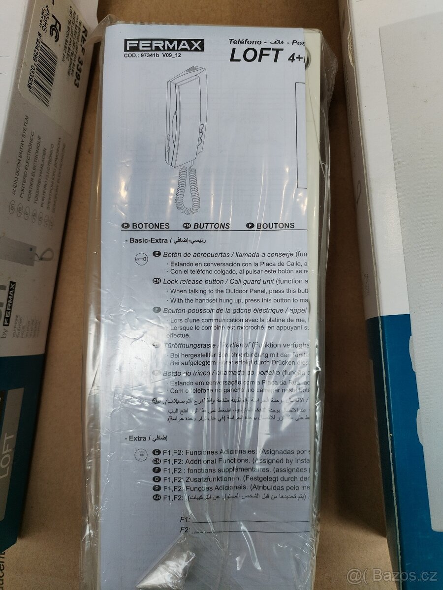 Domácí zvonek/telefon s kamerou FERMAX - ROZBALENÝ - 2