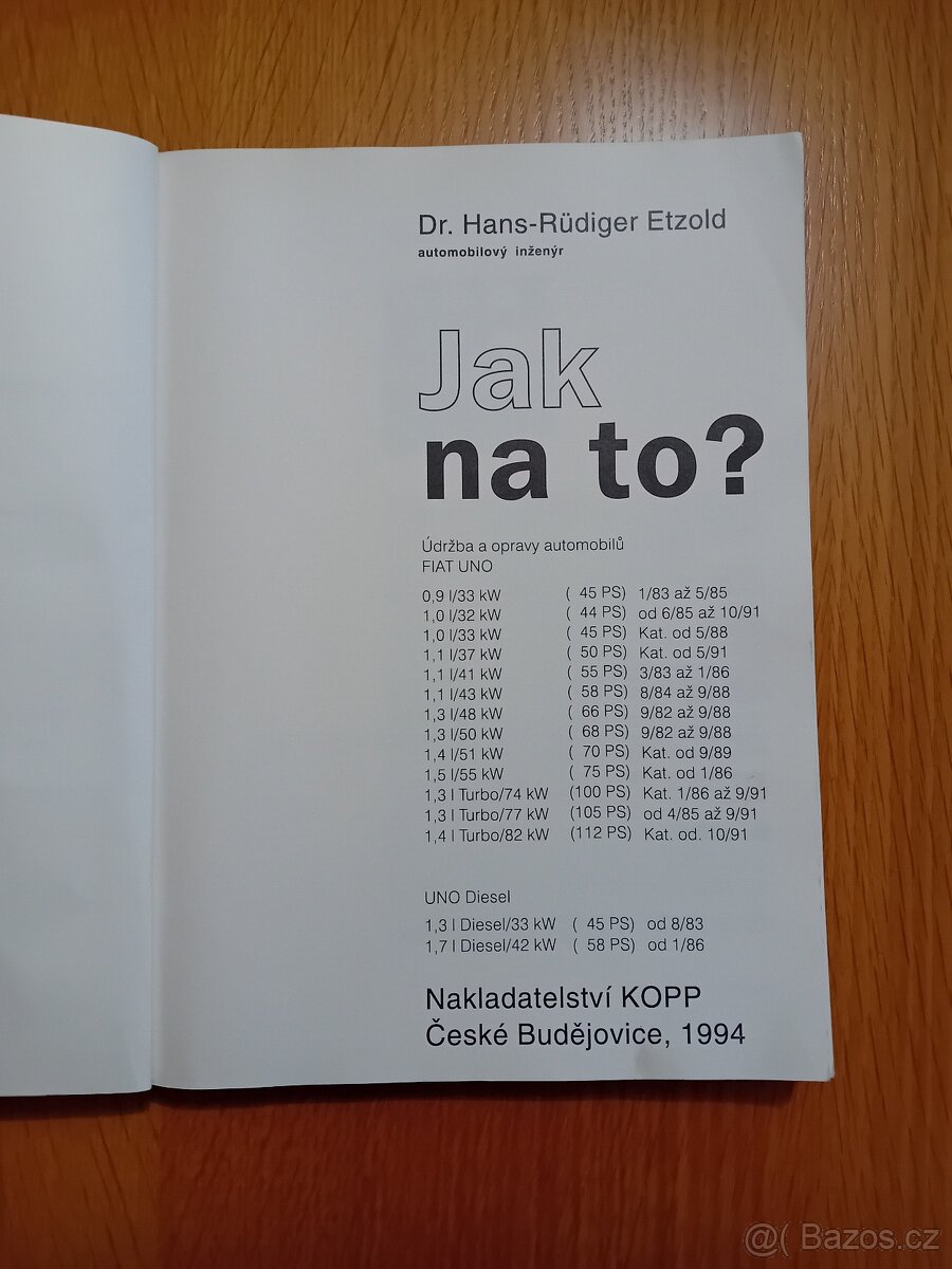 Jak na to – FIAT UNO - 2