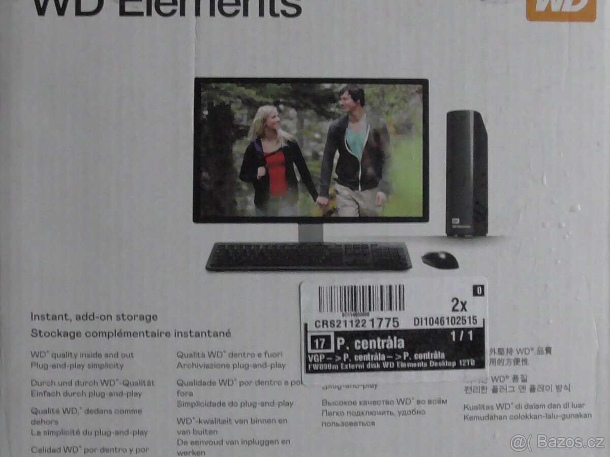 Externi HDD WD 12Tera 4 kusu - 2