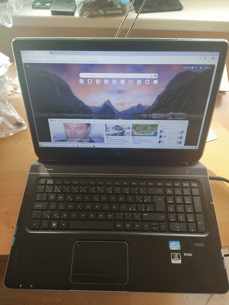 17,3" notebook, Intel i7 až 3,3ghz, 2gb grafika - 2