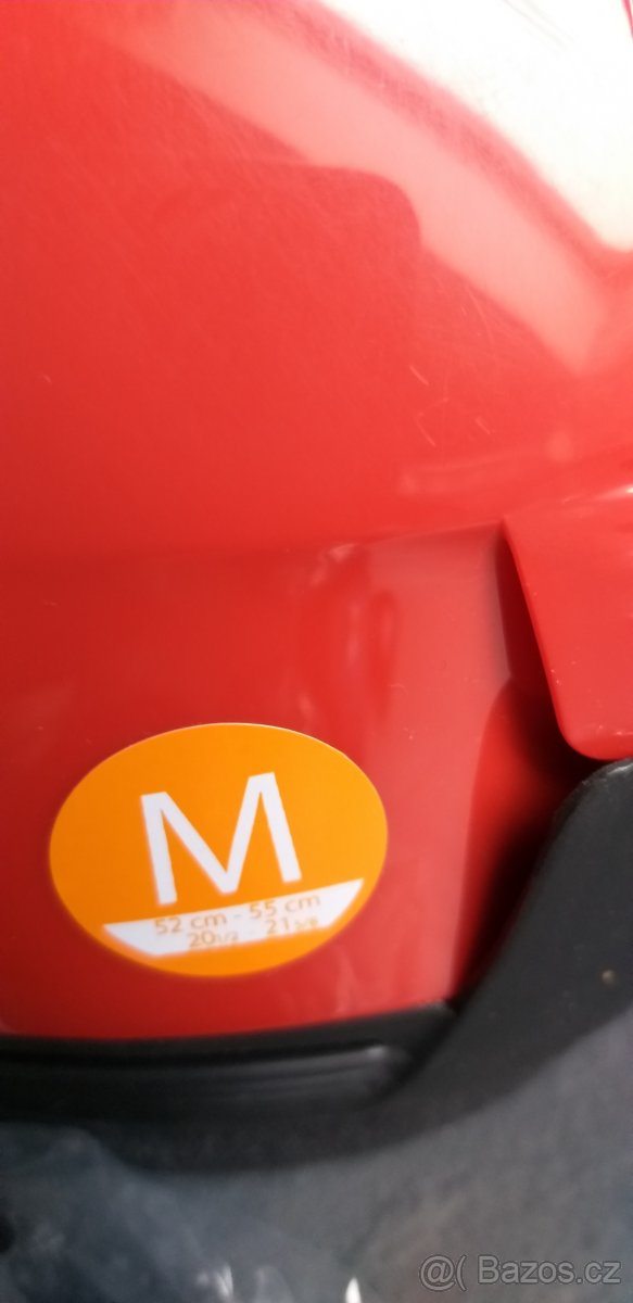 Lyžařská helma červená Nová - 2