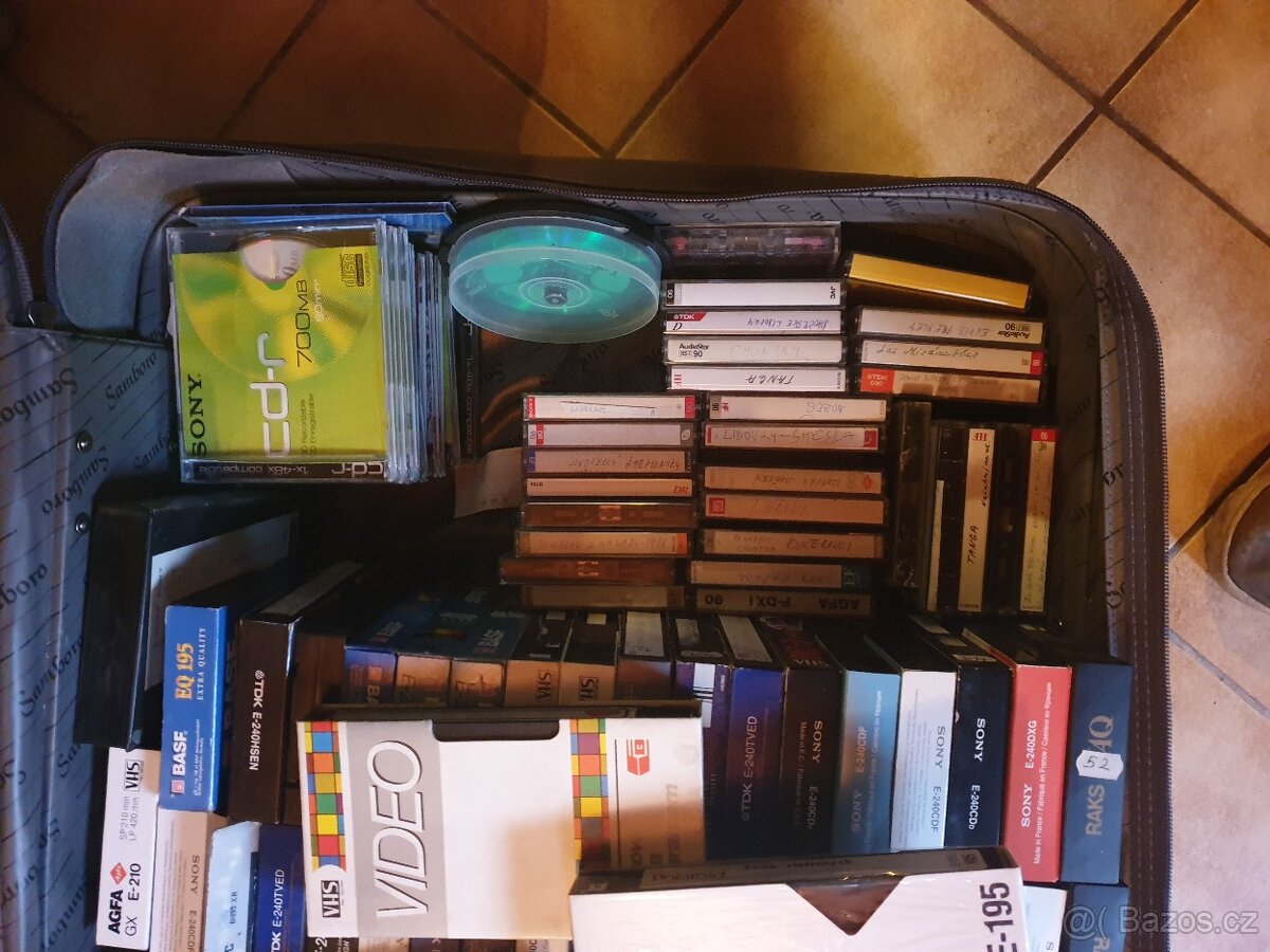 Video kazety, mc kazety cd - 2