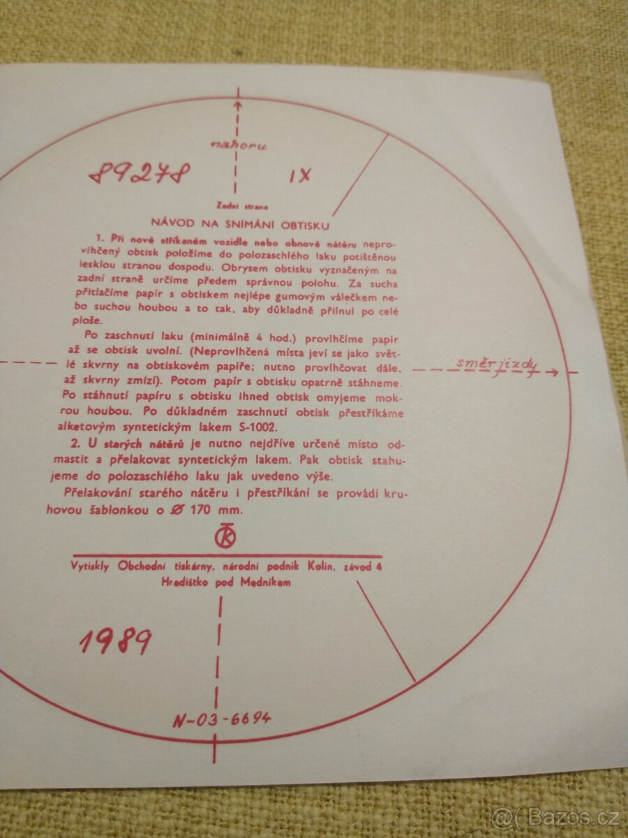 Vojenská technika, ČSĽA označenie, nálepky - 2