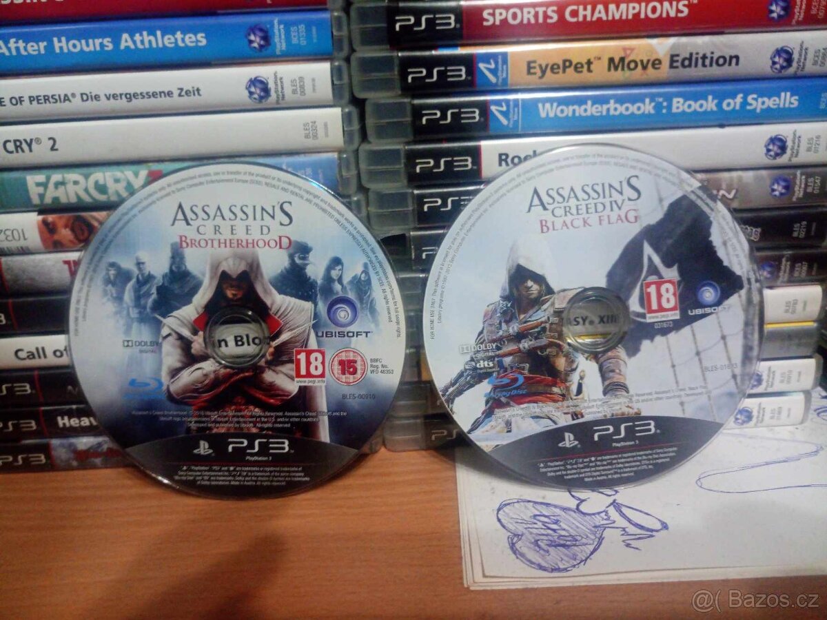 PS3 - Playstation 3 - hry - 20+ titulů - 2