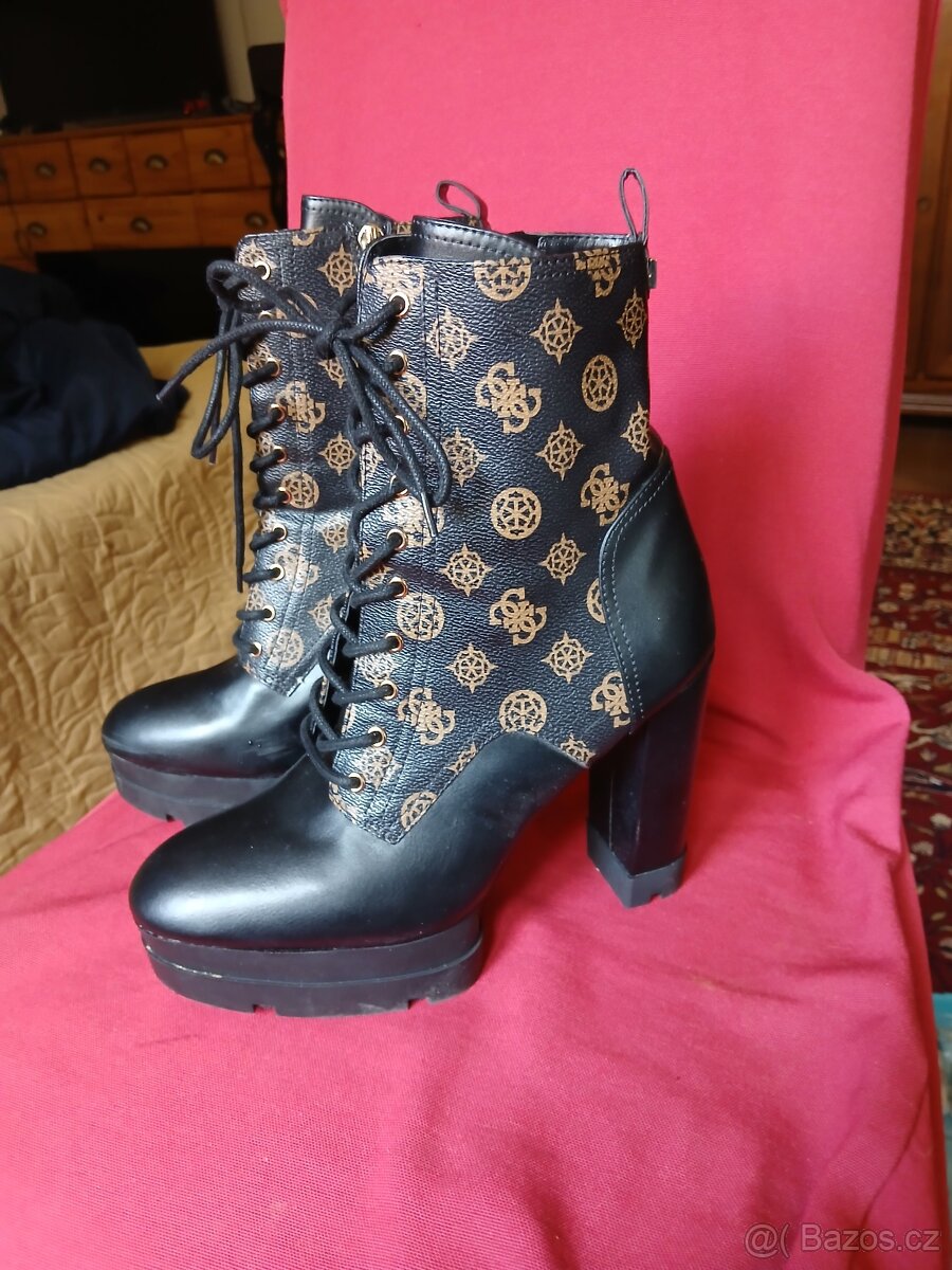 Kožené boty Guess-original - 2